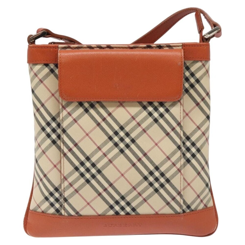 Burberry Nova check Canvas and Leather